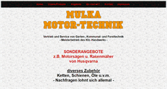 Desktop Screenshot of mulka-motor-technik.de